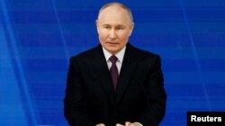 Руският президент произнесе двучасова реч пред Федералното събрание, която беше излъчвана по телевизията
