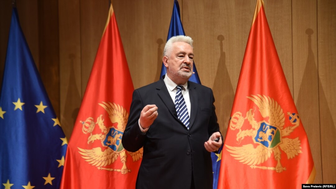 I dok traje "politički rat" vladajućih stranaka, premijer Krivokapić (na fotografiji, novembar 2021.) nastavlja da smjenjuje funkcionere bliske pokretu URA.