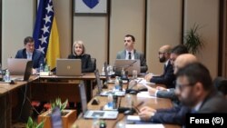 Sjednica Vijeća ministara Bosne i Hercegovine u Sarajevu, ilustrativna fotografija.