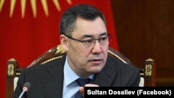 Президент Садыр Жапаров. 