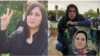 کوروش وزیری (راست) و مهسا بصیرتوانا