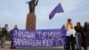 Аялдар маршы. Бишкек шаары. 