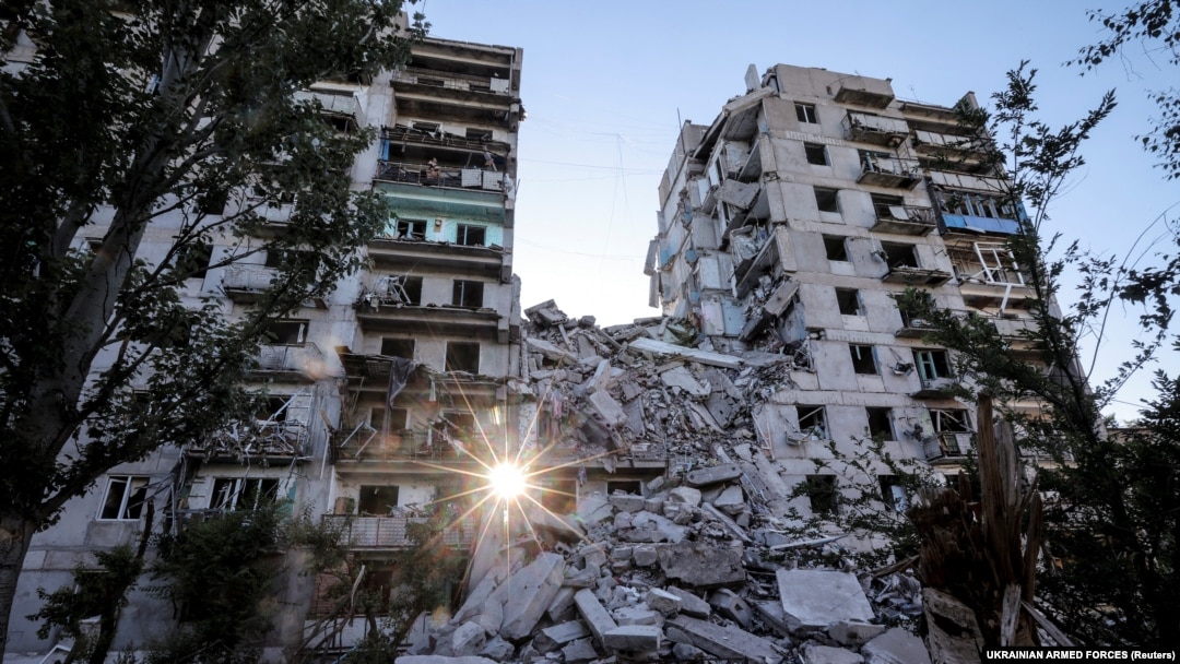 Bivši rudarski grad Toreck je pod intenzivnom paljbom poslednjih dana, 13. jun 2024. 