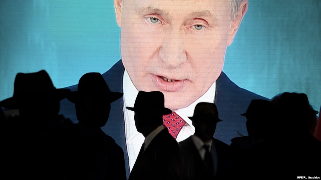 Владимир Путин, колаж
