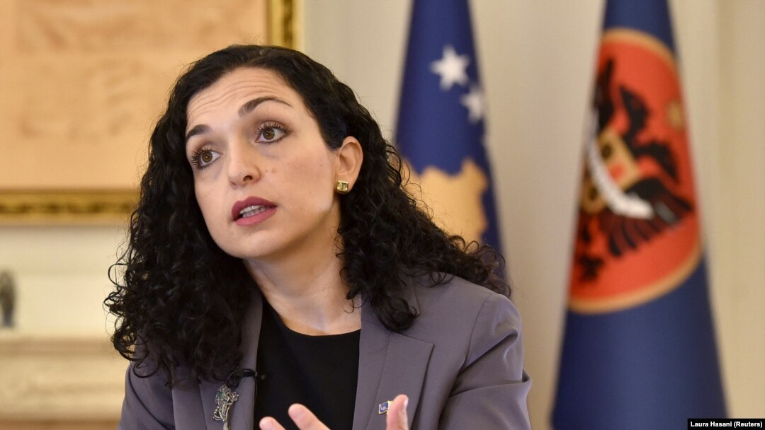 Predsednica Kosova Vjosa Osmani, 28. septembar 2023.