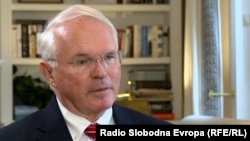 Ambasador SAD u Srbiji Kristofer Hil, oktobar 2023.
