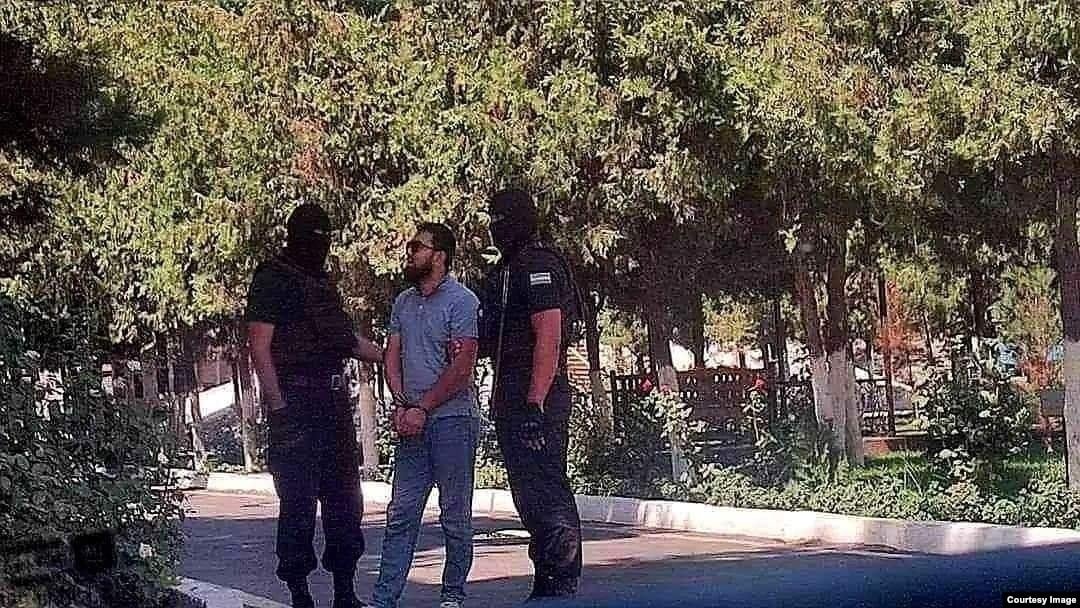 Arrested blogger Olimjon Haidarov