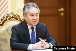 Ministrul kârgâz de Externe, Jeenbek Kulubaev (fotografie de arhivă)