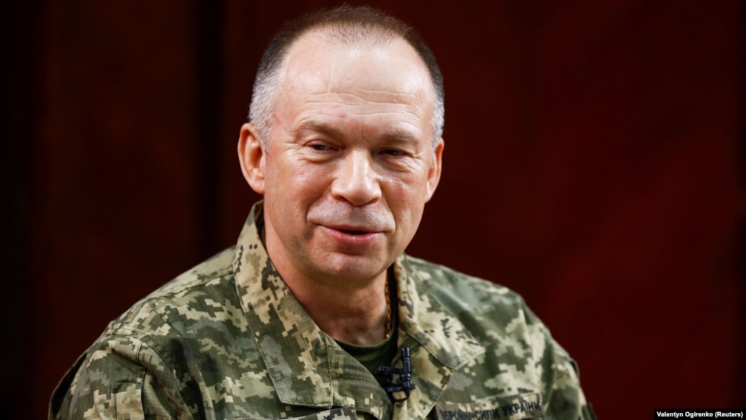 General-pukovnik Oleksandr Surski, 12. januara, 2024.