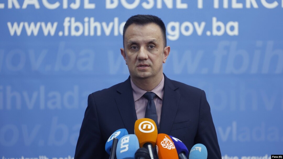 Vedran Lakić, ministar energije, rudarstva i industrije Federacije BiH, juni 2023.