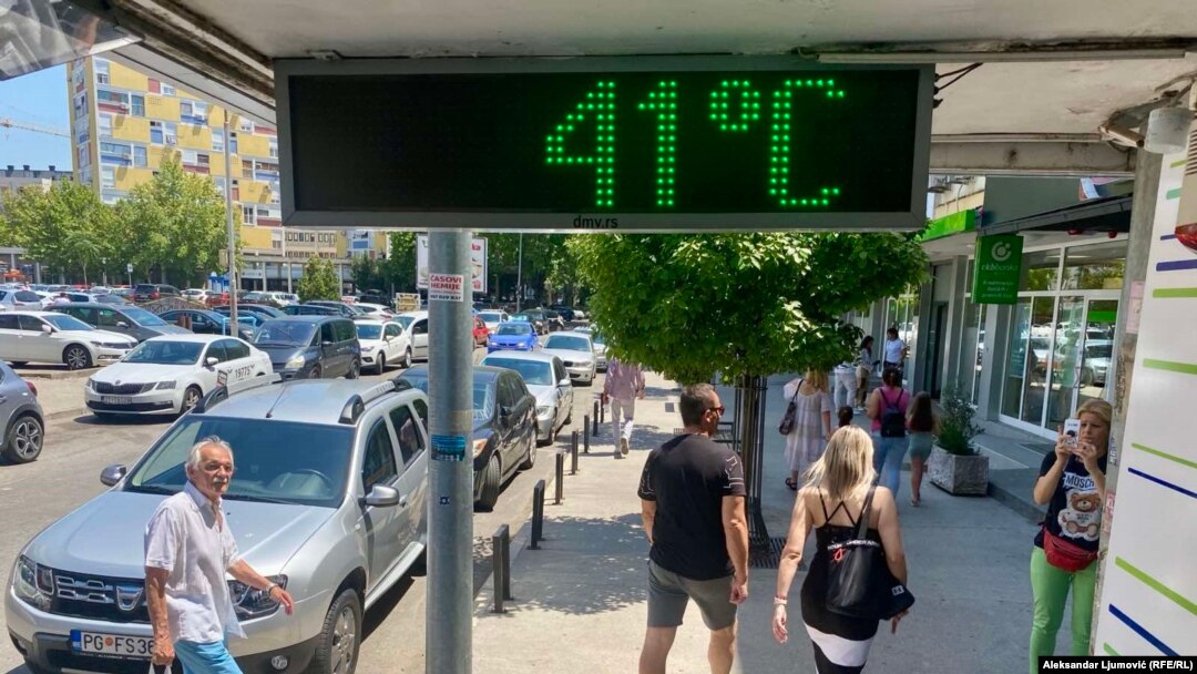 Podgorica na udaru toplotnog talasa, 10. jul 2024