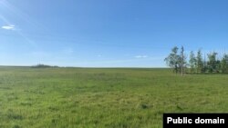 Яңа авыл урынында басу. "Башинформ" фотосы