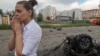 Місцева жителька на місці російського авіаудару, Харків, 22 травня 2024 року