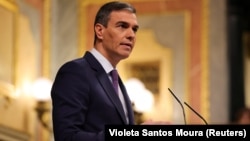 Španjolski premijer Pedro Sanchez u Madridu, Španjolska, 22. maj 2024. 