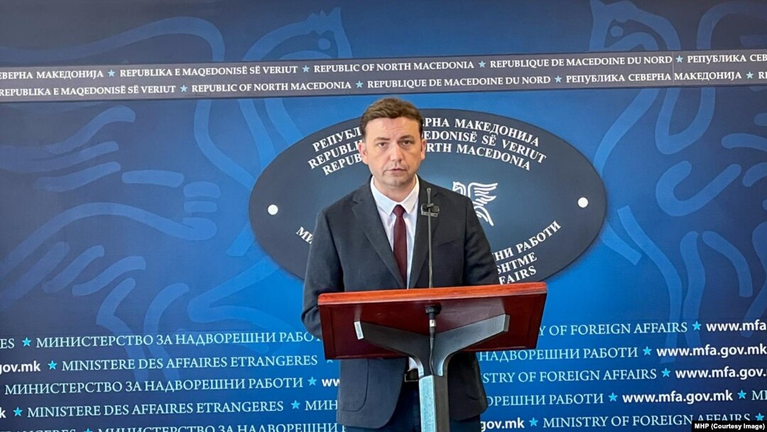 Bujar Osmani, ministar i predsjednički kandidat DUI, april 2024.