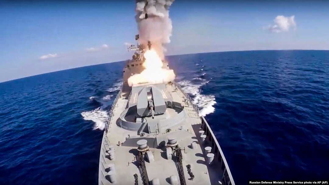 Носії крилатих ракет «Калібр» серед них відсутні