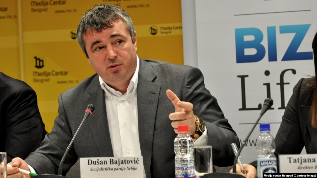 Direktor "Srbijagasa" i potpredsednik vladajuće Socijalističke partije Srbije (SPS) Dušan Bajatović, u Beogradu marta 2014.