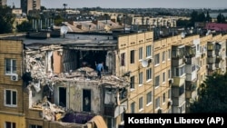 Наслідки російських обстрілів Нікополя, 15 серпня 2022 року 
