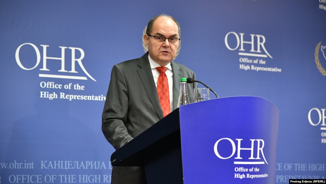 Christian Schmidt, visoki predstavnik u Bosni i Hercegovini, Sarajevo, 9. decembar 2022. godine