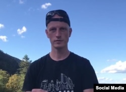 Ігар Аліневіч. Як і Раманава, яго спачатку асудзілі на 20 гадоў пазбаўленьня волі. Архіўнае фота