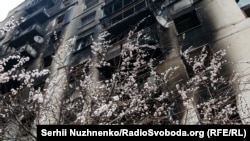 Сєвєродонецьк після обстрілу російськими військами, 16 квітня 2022 року