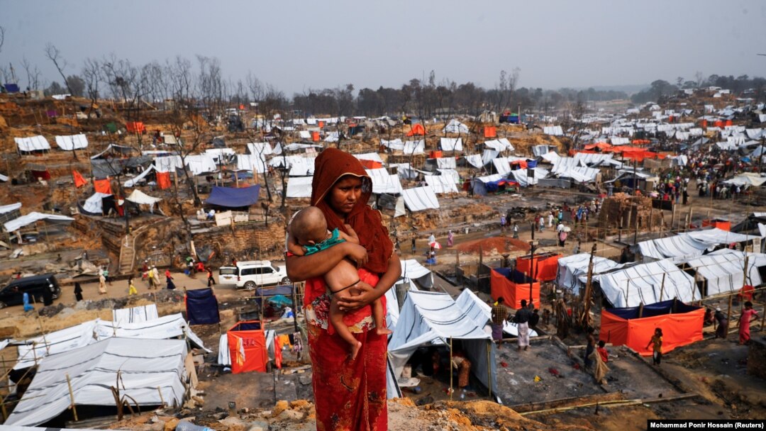 Izbjeglica iz naroda Rohinja u izbjegličkom kampu u Bangladešu, 24. mart 2021.