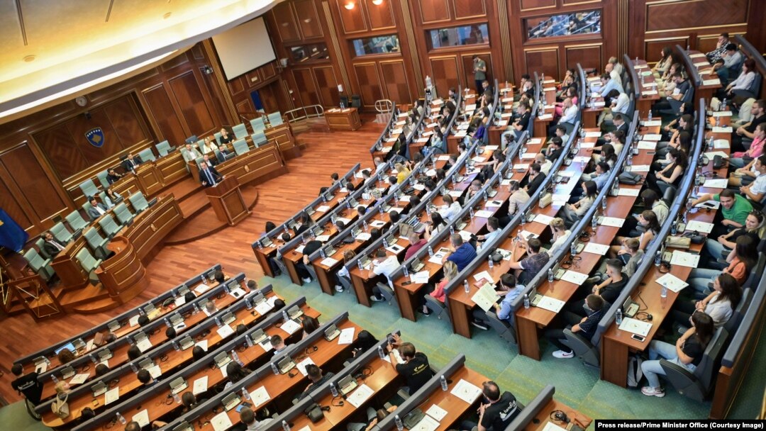 Sednica Skupštine Kosova, Priština, decembar 2022.
