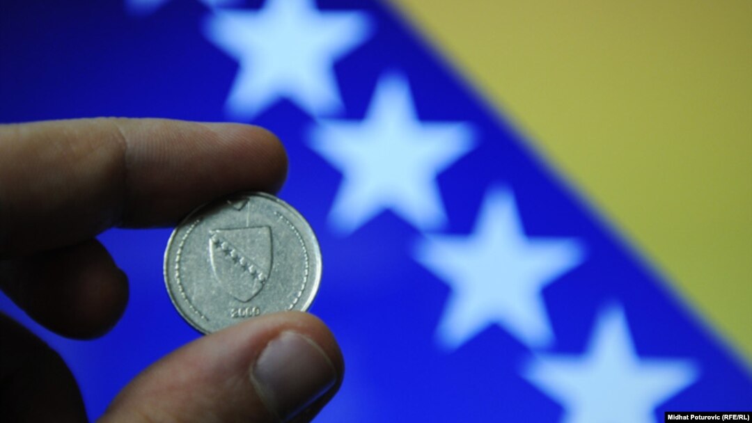 Bosnia and Herzegovina - Convertible mark banknotes, banknote, coins, coin, money, crisis, debts, 25Jan2012