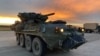 Американська броньована машина піхоти M1296 Stryker на авіабазі в Словаччині. Травень 2021 року (фото ілюстраційне)