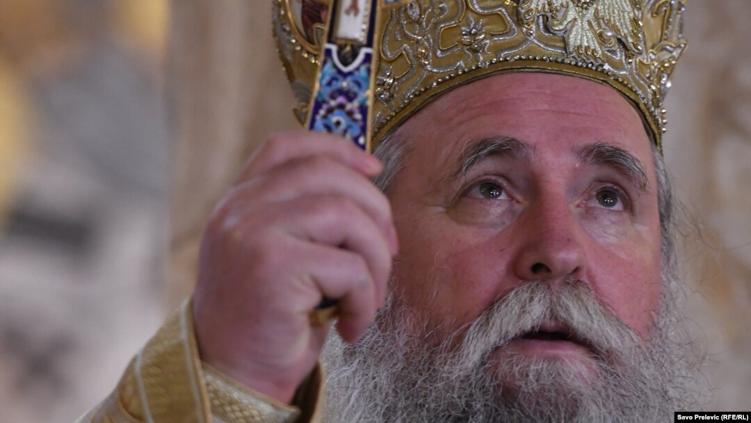 Mitropolit SPC Joanikije ponovo o podizanju kapele na Lovćenu. Foto: Pravoslavna liturgija 7. januar 2022. 