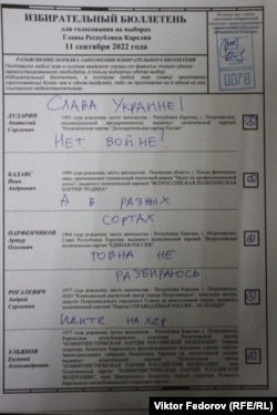 Бюллетень Филенко
