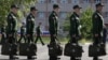 Орусиянын армиясынын аскерлери. Иллюстрациялык сүрөт.
