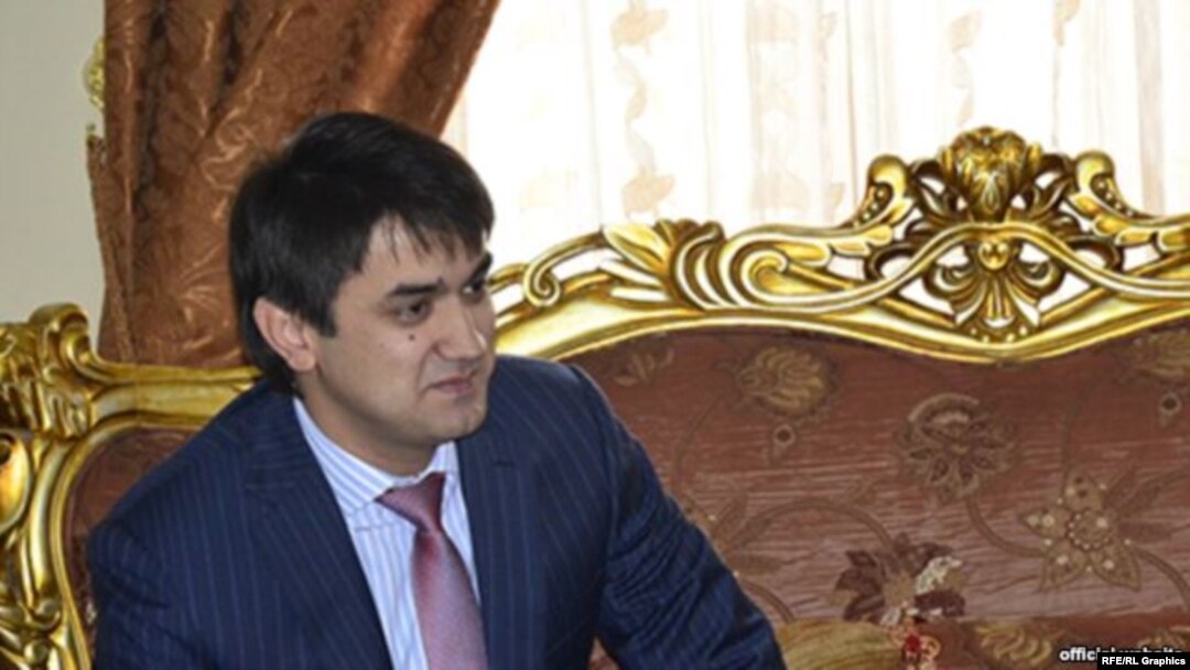 Рустам Эмомали, сын президента Таджикистана.