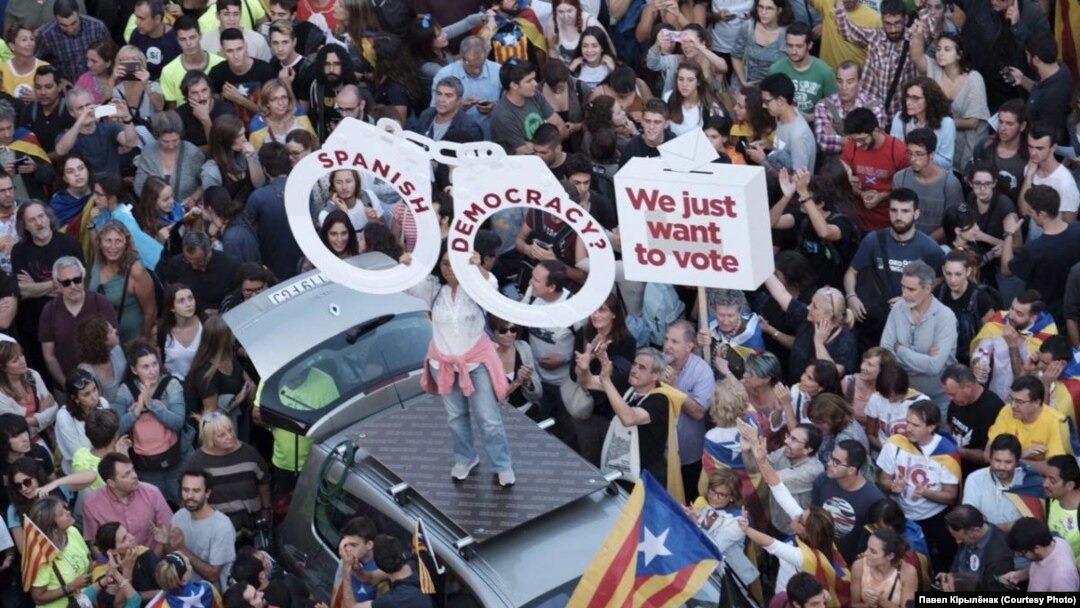 Protest pristalica nezavisnosti Katalonije, 20. septembar 2017.