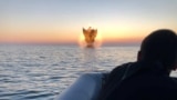 Взрыв мины в Черном море, иллюстративное фото