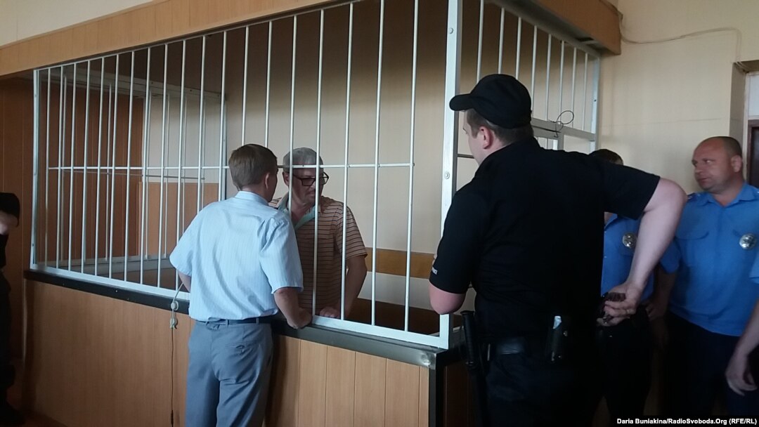 Підозрюваний в організації убивства журналіста під час одного із засідань про визначення йому запобіжного заходу, 7 червня 2017 
