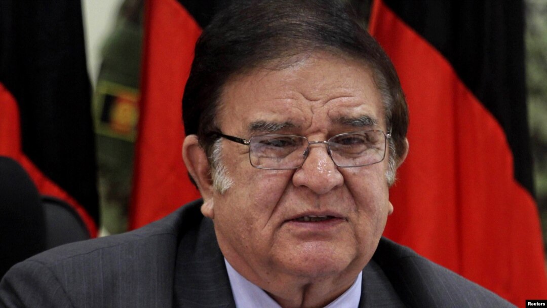 Outgoing Afghan Defense Minister Abdul Rahim