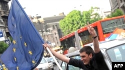 Proslava potpisivanja SSP-a u Beogradu, 29. aprila 2008