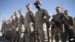 Američki marinci u vojnom kampu Shorab u provinciji Helmand, Avganistan