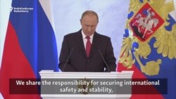 Putin Says Russia Ready To Work With U.S. On Global Problems