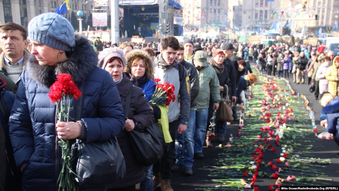 Майдан Незалежності, 24 лютого 2014 року