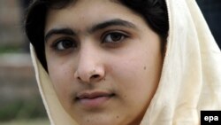 Pakistani schoolgirl and peace campaigner Malala Yousafzai
