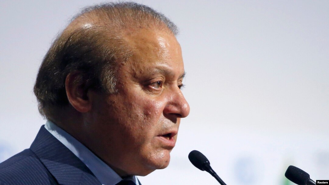 Pakistani Prime Minister Nawaz Sharif (file photo)