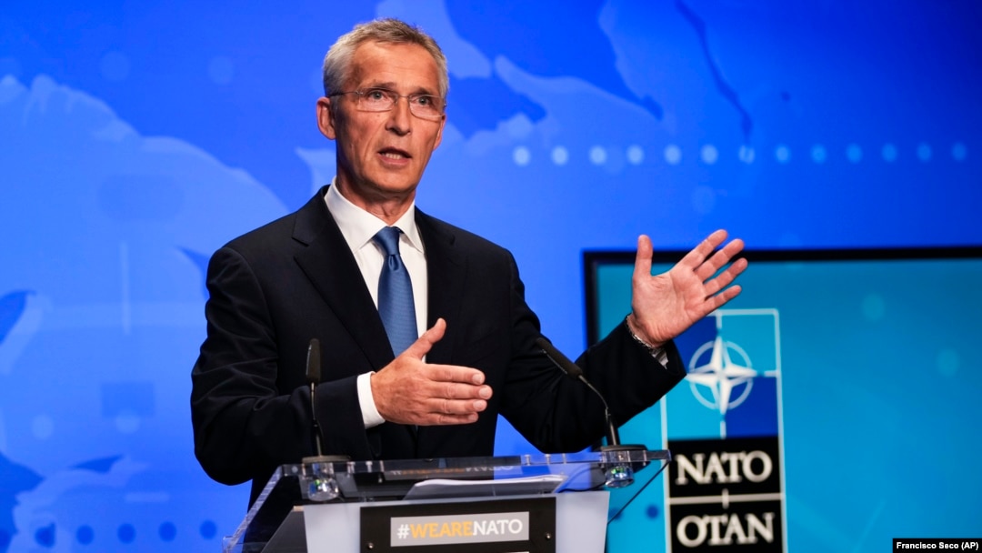 NATO Secretary-General Jens Stoltenberg (file photo)