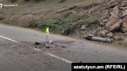 Արցախի ճանապարհները ռմբակոծությունից հետո, 30 սեպտեմբերի, 2020թ.