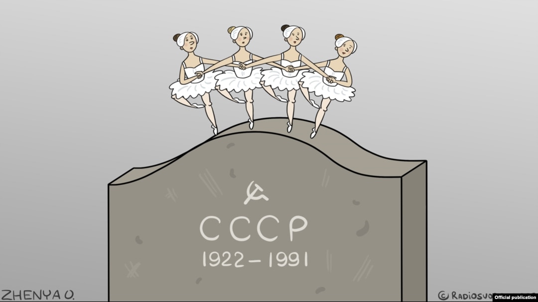 Політична карикатура Євгенії Олійник