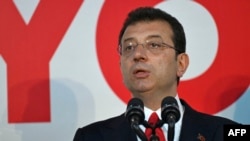 Ստամբուլի գործող քաղաքապետ, ընդդիմադիր Էքրեմ Իմամօղլուն, 31 մարտի, 2024թ.