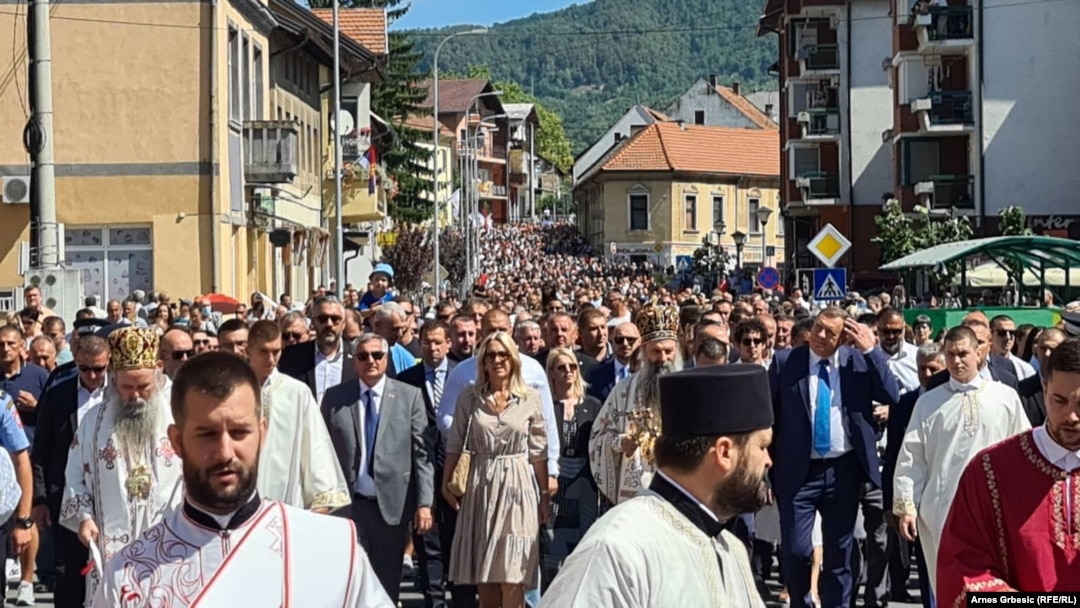 Obilježavanje krsne slave Grada Doboja, 19. august, 2021.