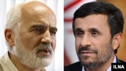 احمد توکلی، نماینده مردم تهران در مجلس شورای اسلامی (چپ)