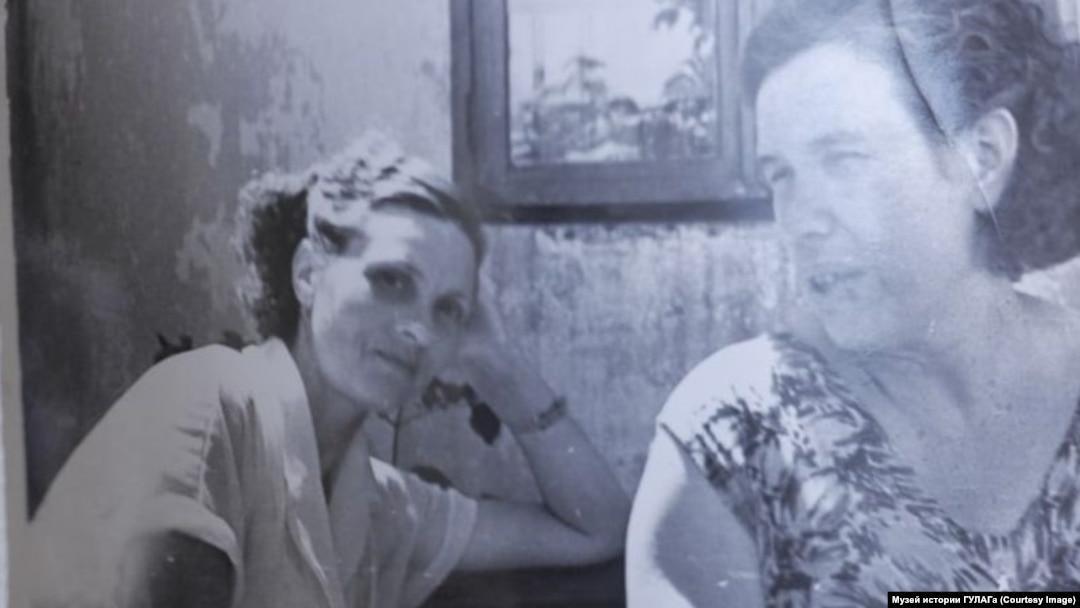 Tamara Filatova (left) in an undated photo